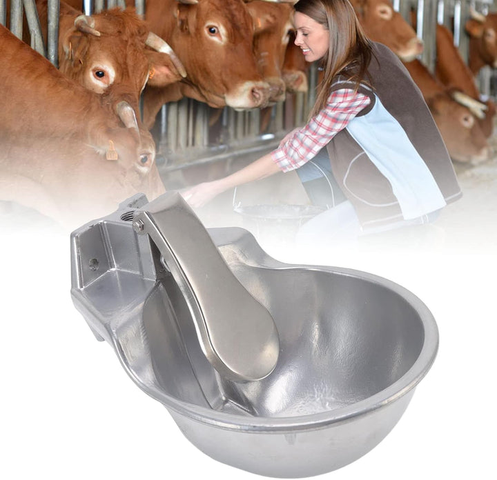 Automatischer Trinknapf, Viehtränke-Set aus Aluminiumlegierung, Verdickter, Robuster, Wassersparende