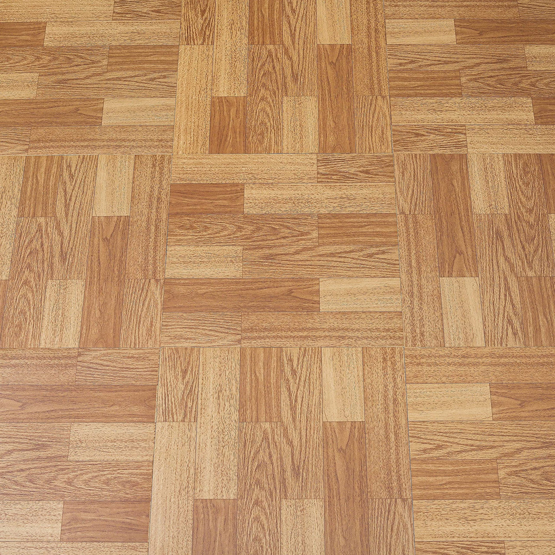 NUFLR Vinylboden Selbstklebend PVC Bodenbelag Selbstklebend Fliesen Vinyl Holzoptik Bodenaufkleber W