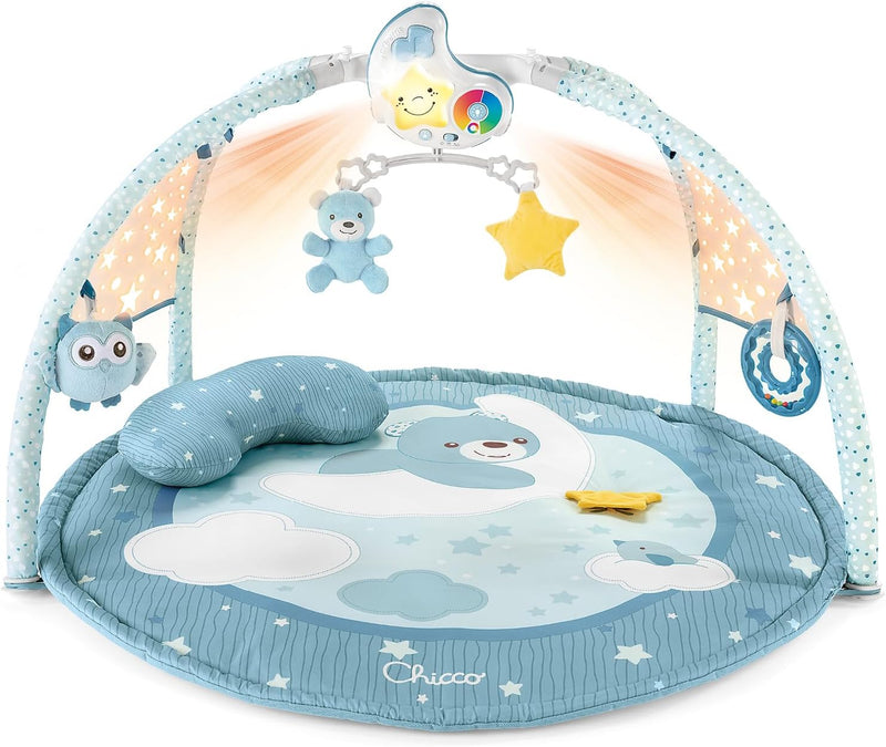 Chicco Enjoy Colours 3in1 Spielmatte, Multifunktionsspielbogen für Neugeborene mit Baby Aktivitätend