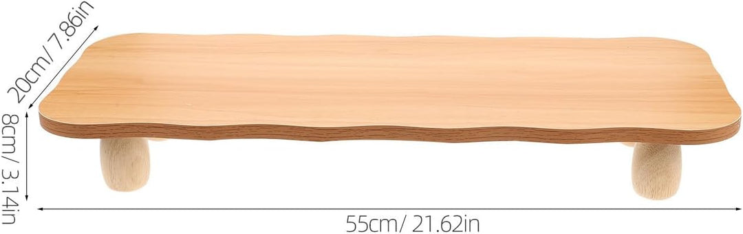 GALPADA Monitorerhöhung mit Ablagefach zur Organisation Am Schreibtisch Minimalistischer Desktop Com
