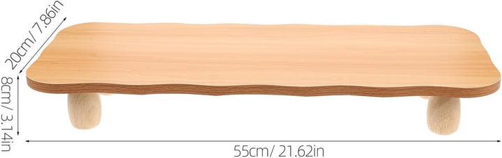 GALPADA Monitorerhöhung mit Ablagefach zur Organisation Am Schreibtisch Minimalistischer Desktop Com