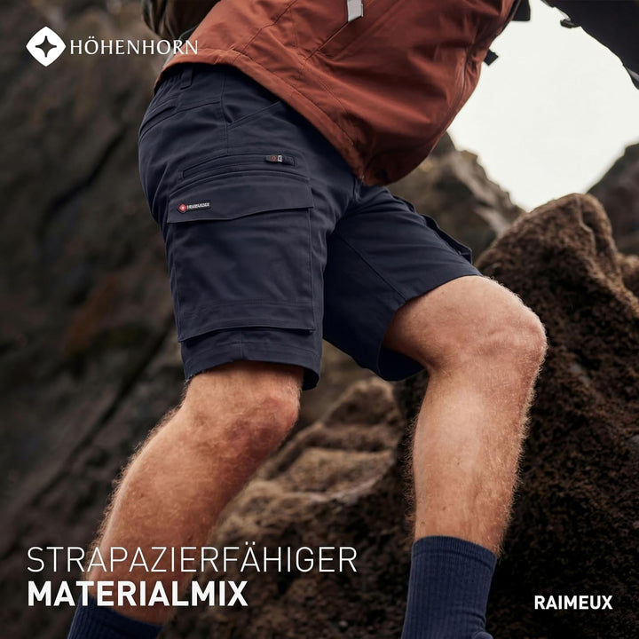 Höhenhorn Raimeux Herren Cargo Short Kurze Hose Arbeitshose Outdoor, Dunkelblau