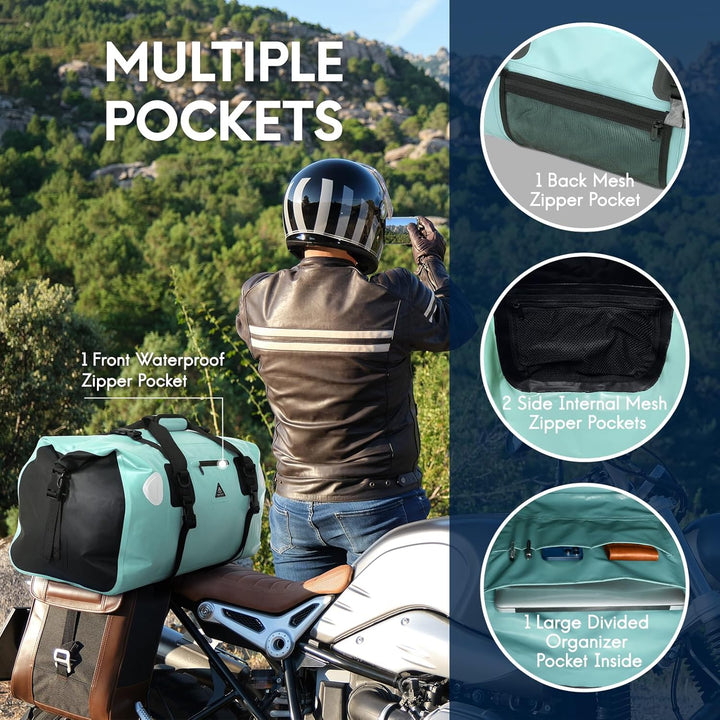 Wasserdichter Rucksack Dry Bag | wasserdichte Reisetasche Rucksack | Roll Top Seesack Wasserdicht fü