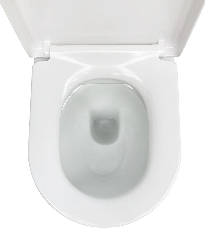 NEG WC-Sitz für Uno11RK, kurze Ausführung | Softclose, Quick-Release Weiss 44,2 cm - Klassik Uno11RK