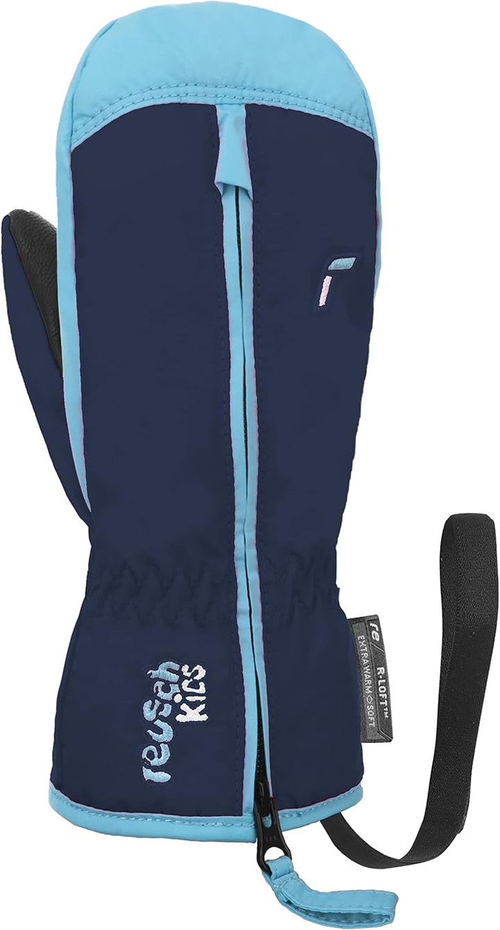 Reusch Unisex Baby Ben Fäustling Angenehm Warme Winddichte Skihandschuhe Alltagshandschuhe Schneehan