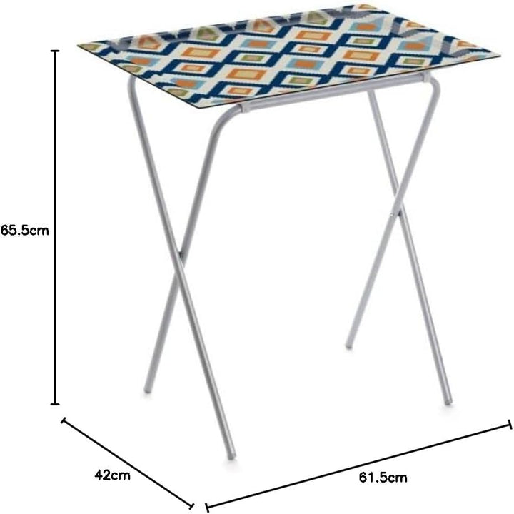 DON HIERRO - Zusammenklappbarer Beistelltisch mit abnehmbarem Tablett, ADA-81 61,5 x 42 x 65,5 cm. 8