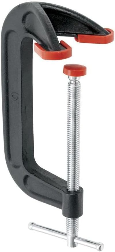 BESSEY DHCC-6, 15,2 cm Doppelkopf-C-Klemme, rot/schwarz