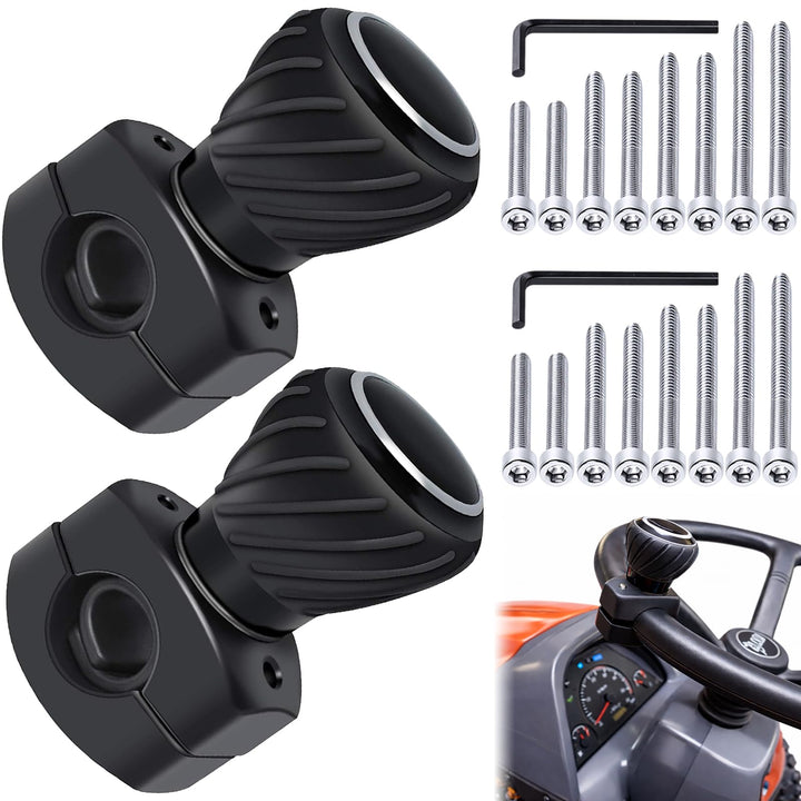 Lenkradknauf Universal Auto Lenkrad Drehknopf, Lenkrad Spinner Knob Kompatibel mit Kubota John DeeRe