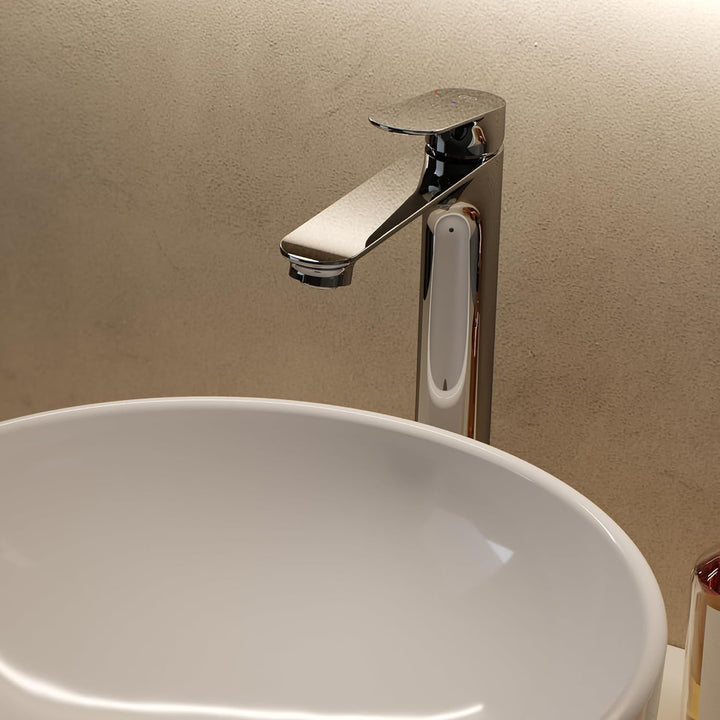 Ideal Standard Alero Waschtischarmatur, Auslaufhöhe 240 mm, wassersparender Wasserhahn Badezimmer, b