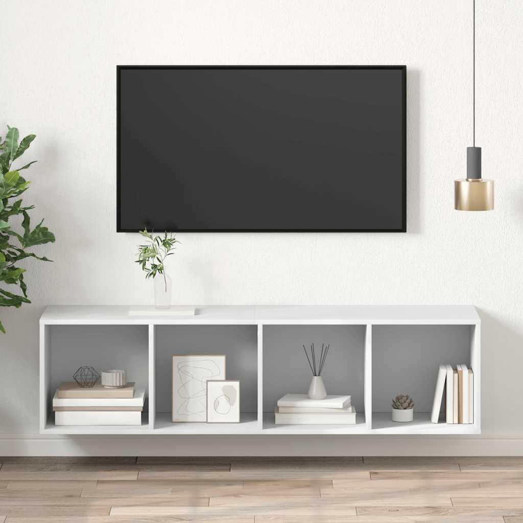 vidaXL TV Wandschrank Hängeschrank TV Möbel Schrank Fernsehtisch Fernsehschrank HiFi-Schrank mit 4 F