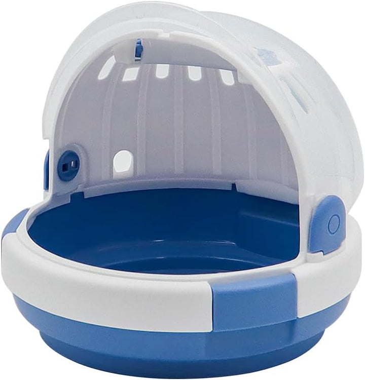 Hamster-Transportkäfig, tragbarer Mäuse-Reisekoffer, Kunststoff-Kleintier-Transportkäfig, Ratten-Tra