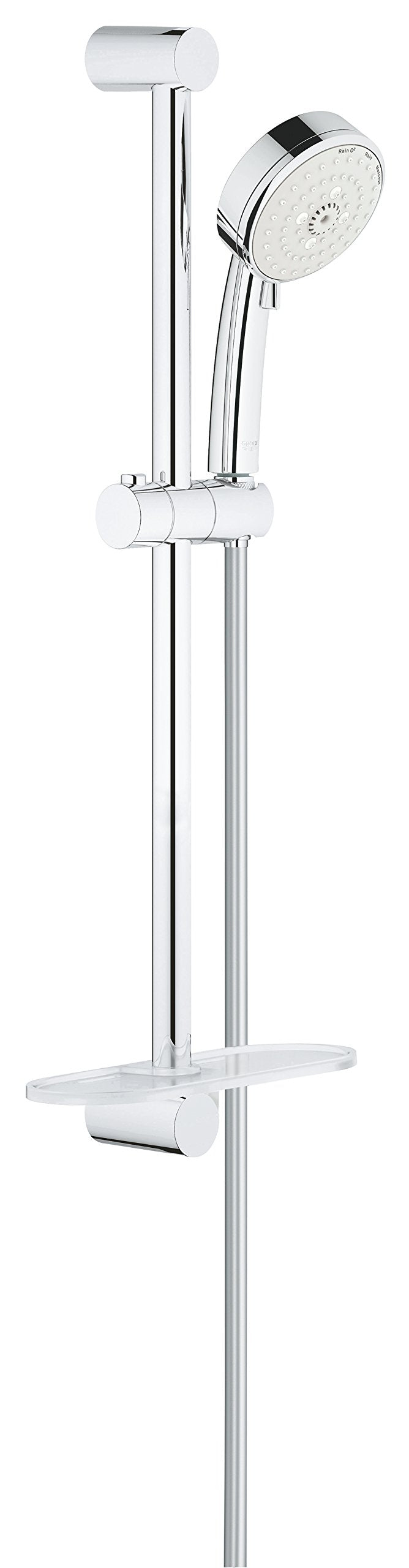 GROHE Tempesta Cosmopolitan 100 - Brausegarnitur (wassersparend, 3 Strahlarten, perfektes Strahlbild