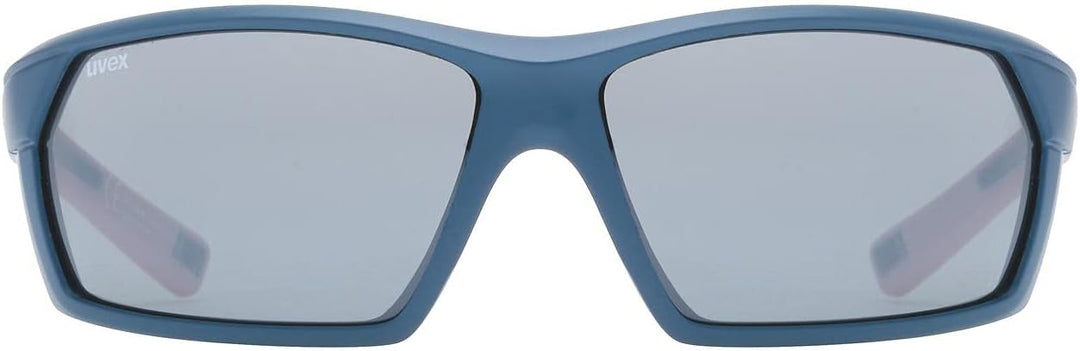 Uvex Unisex Uvex Sportstyle 225 Sportbrille (1er Pack) Einheitsgrösse Blue Matt Rose/Silver, Einheit
