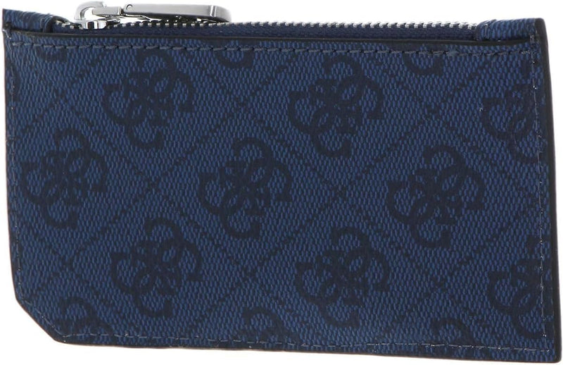 GUESS Damen VEZZOLA SMART C.C. W Zipper Travel Accessory-Travelers Card Sleeves, Blue-BLU