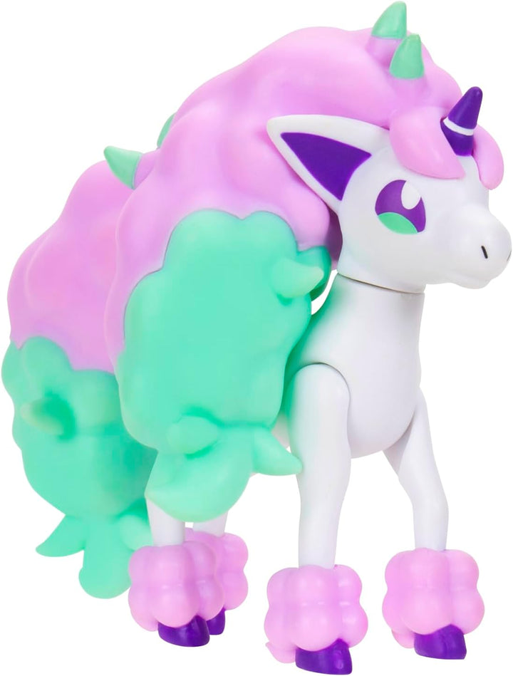 Pokémon PKW4097 - Battle Figure 3er-Pack – inklusive 5 cm Pikachu & Gible und 7,5 cm Galarian Ponyta