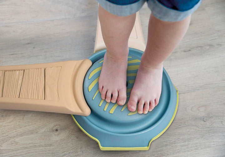 Smoby Life - Abenteuer-Parcours aus 57% Recyclingmaterial - Motorikspielzeug mit 4 Plots & 4 Planken