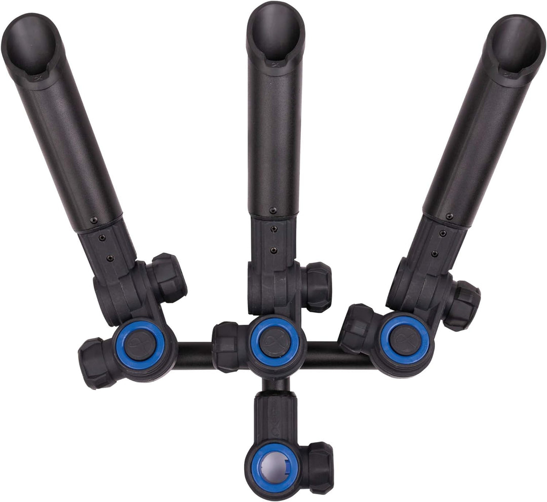 Fox Matrix 3D-R Multi Angle Rod Holder - Rutenhalter für 3 Angelruten, Rutenständer zum Feederangeln