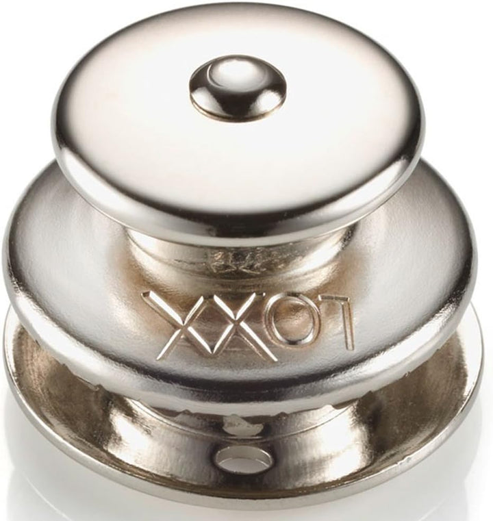 25 Stück LOXX® Oberteil Knopf mit grosser Griffkappe, Standardscheibe für Material bis 2,5 mm - Mess
