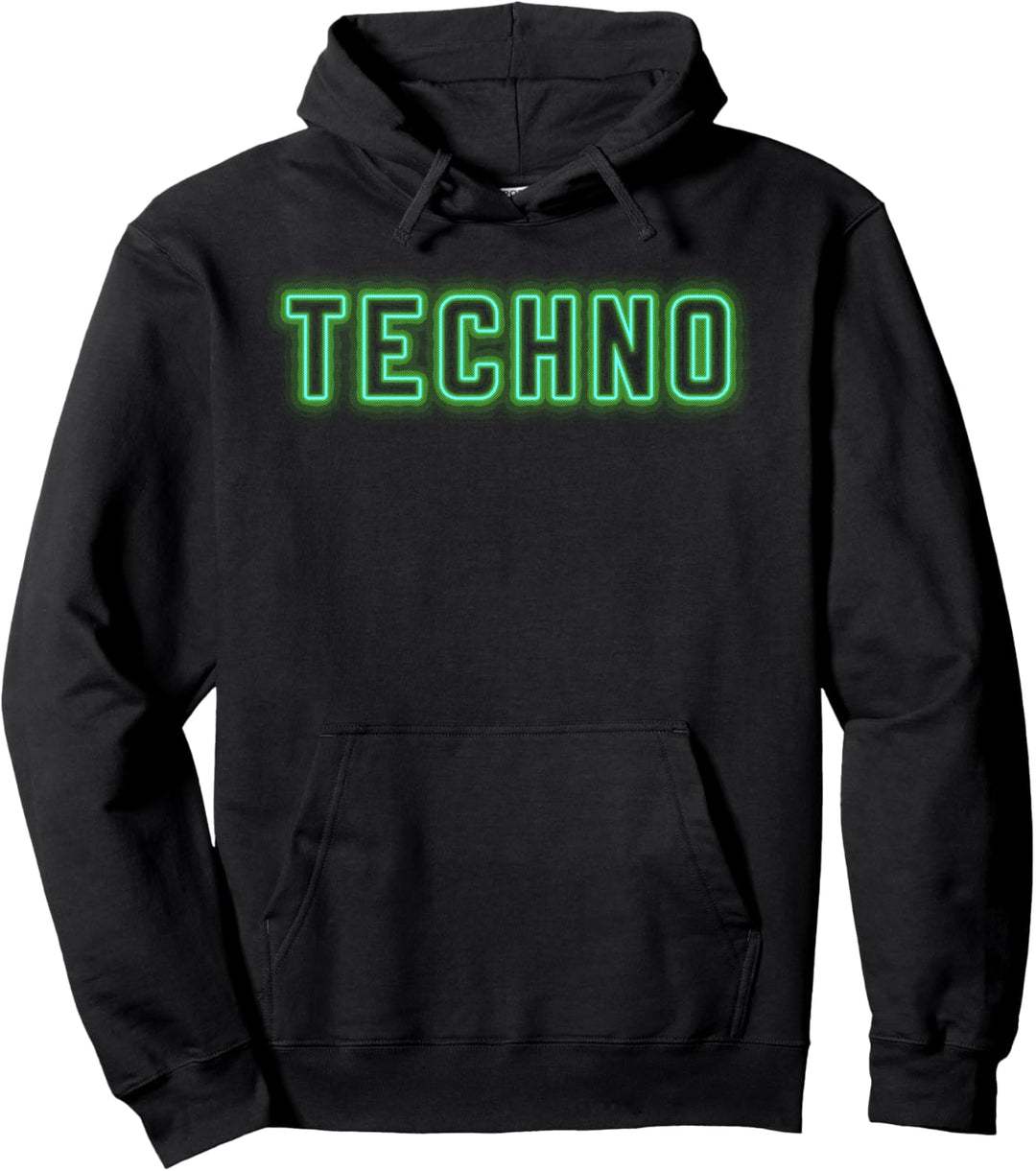 Techno DJ Rave Party EDM Festival Pullover Hoodie