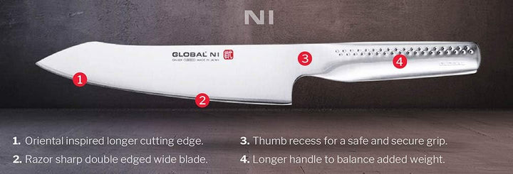 Global NI Tranchiermesser 16 cm flexibel GNM-04