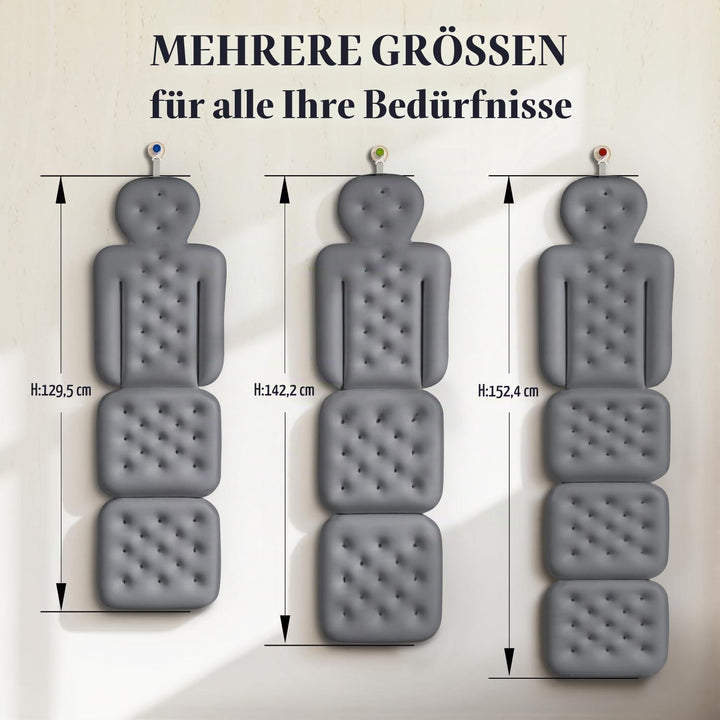 Ganzkörper-Badewannenkissen, Dickes Badekissen mit Wäschesack, luxuriöses Badewannenkissen zur Unter