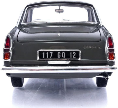 Norev NV184834 1:18 Peugeot 404 Coupé 1967-Graphitgrau Sammelmodell, Multi