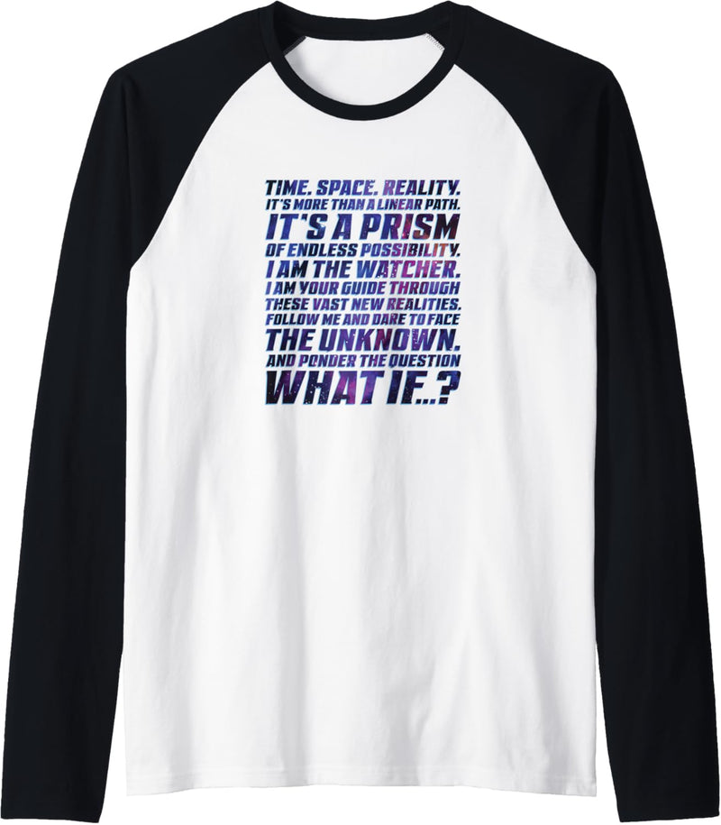 Marvel What If Space Prism Quote Raglan