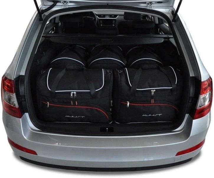 KJUST Kofferraumtaschen 5 stk kompatibel mit SKODA OCTAVIA KOMBI III 2013-2020