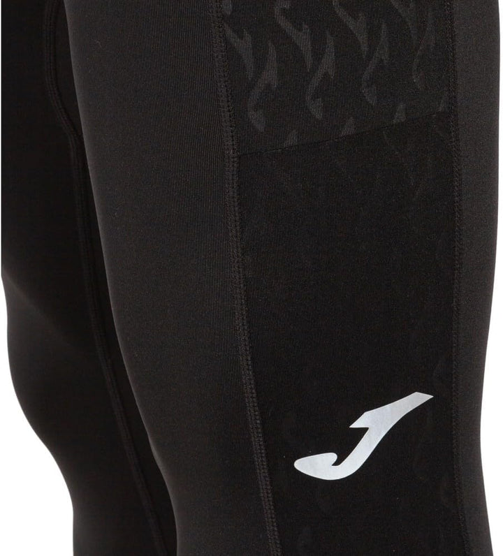 Joma Herren Leggings Lange Leggings Elite Ix, 4XS Schwarz