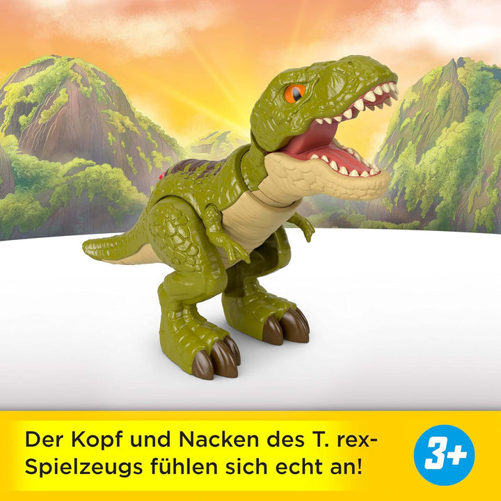 Fisher-Price Imaginext Jurassic World Dinosaurier Actionfigur mit Bewegungsfunktion, ca. 20 cm gross
