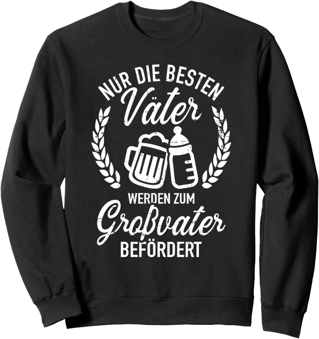 Bester Vater Papa Opa Grossvater befördert Geschenk Baby Sweatshirt