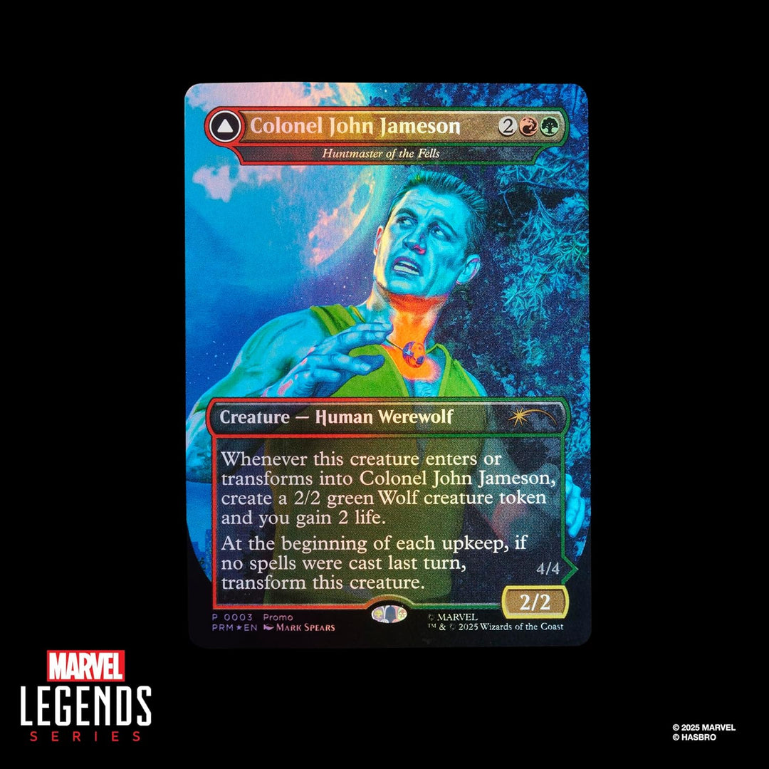 Hasbro Marvel Legends Series Magic: The Gathering Man-Wolf, Spider-Man Action-Figur Plus Exklusive F