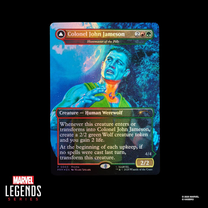 Hasbro Marvel Legends Series Magic: The Gathering Man-Wolf, Spider-Man Action-Figur Plus Exklusive F