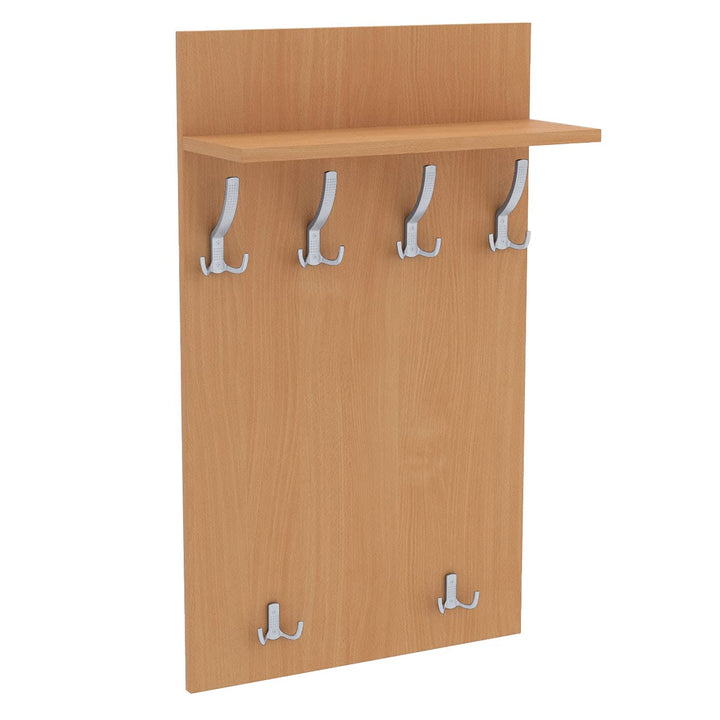AKKE 90x60 | MAXI Garderobenpaneel Wandgarderobe Garderobe Wandpaneel Kleiderstange ALUMINIUM | BAYE
