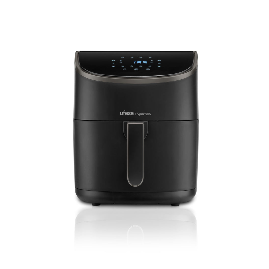 Ufesa Sparrow Friteuse, Heissluftfritteuse, 6 L, 8 Programme, 1700 W, Digital, Timer, Temperatur 80º