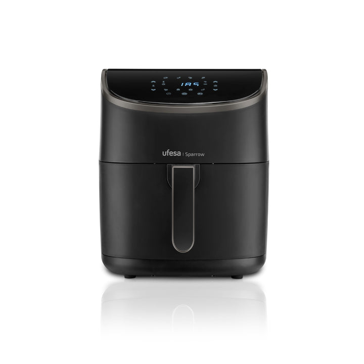 Ufesa Sparrow Friteuse, Heissluftfritteuse, 6 L, 8 Programme, 1700 W, Digital, Timer, Temperatur 80º