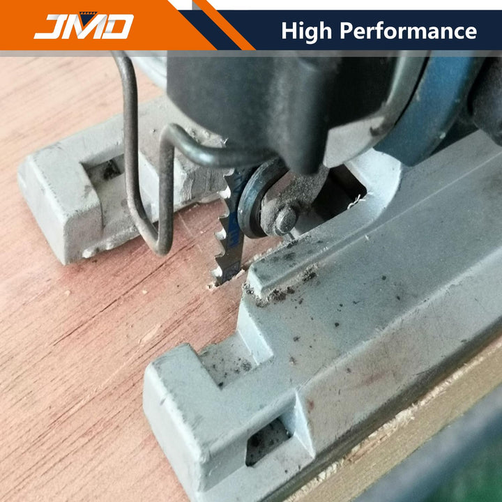 JMD 30 x T101D Holz Stichsägeblätter Set 100mm 6TPI Sägeblätter Stichsäge für Holz und Kunststoffsch