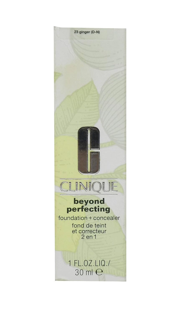 Clinique Beyond Perfecting Foundation + Concealer 30 ml (Pack of 1) #23 Ginger, 30 ml (Pack of 1) #2