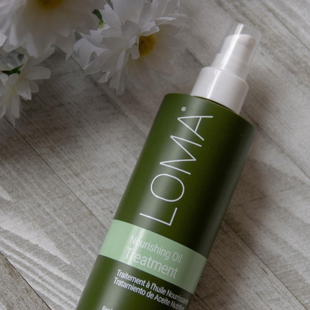 LOMA Pflegende Ölkur 237 mL | Für Männer und Frauen | Alle Haartypen | Haarserum | Anti-Frizz | 100%