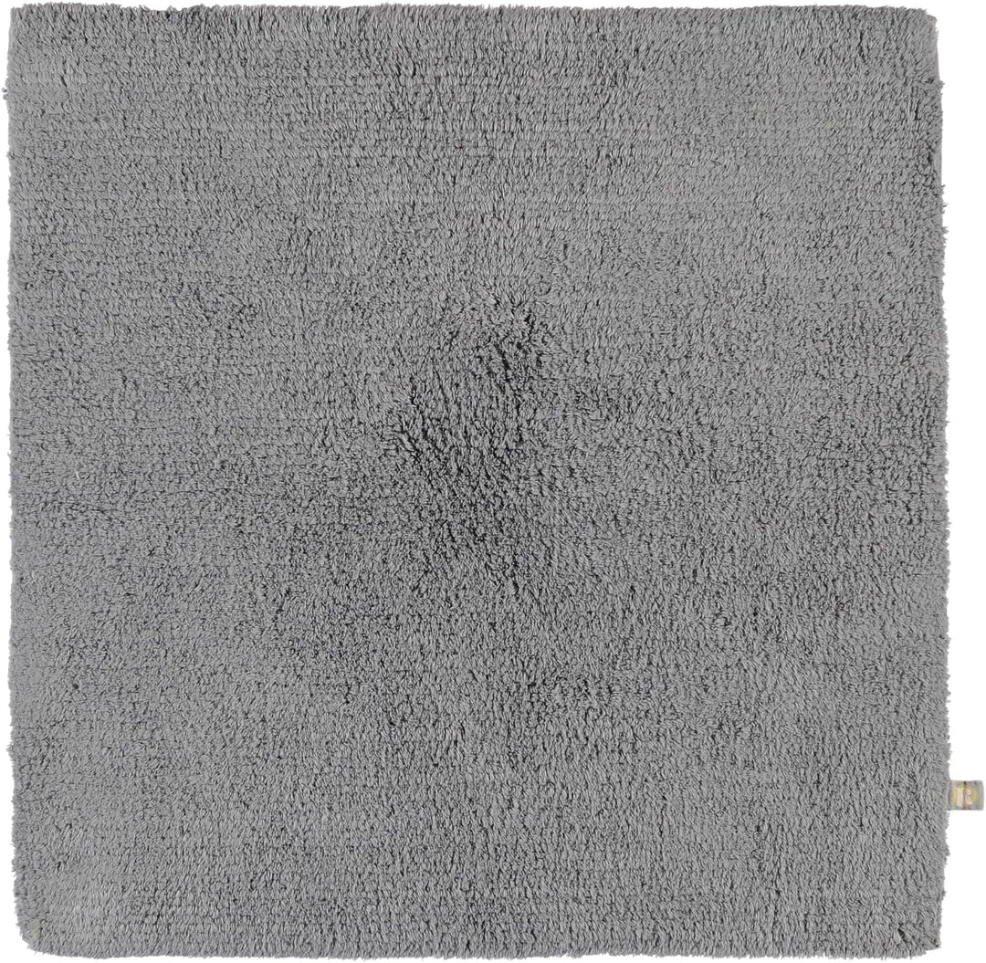 Rhomtuft Badteppiche Pur Kiesel - 85 60x60 cm, 60x60 cm