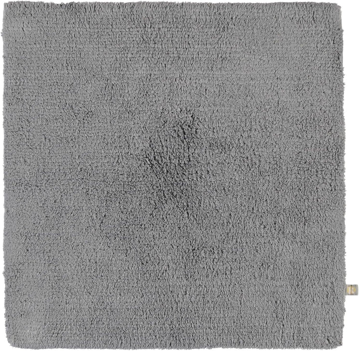 Rhomtuft Badteppiche Pur Kiesel - 85 60x60 cm, 60x60 cm