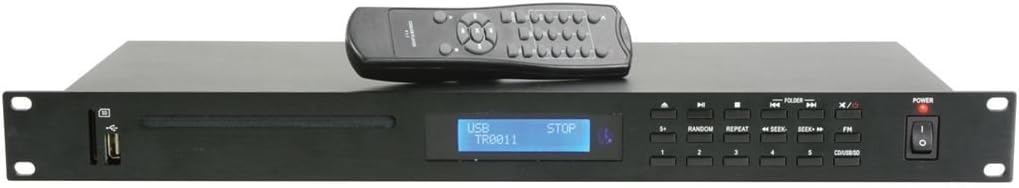 Multimedia-Player, CD/USB/SD und FM-Tuner.
