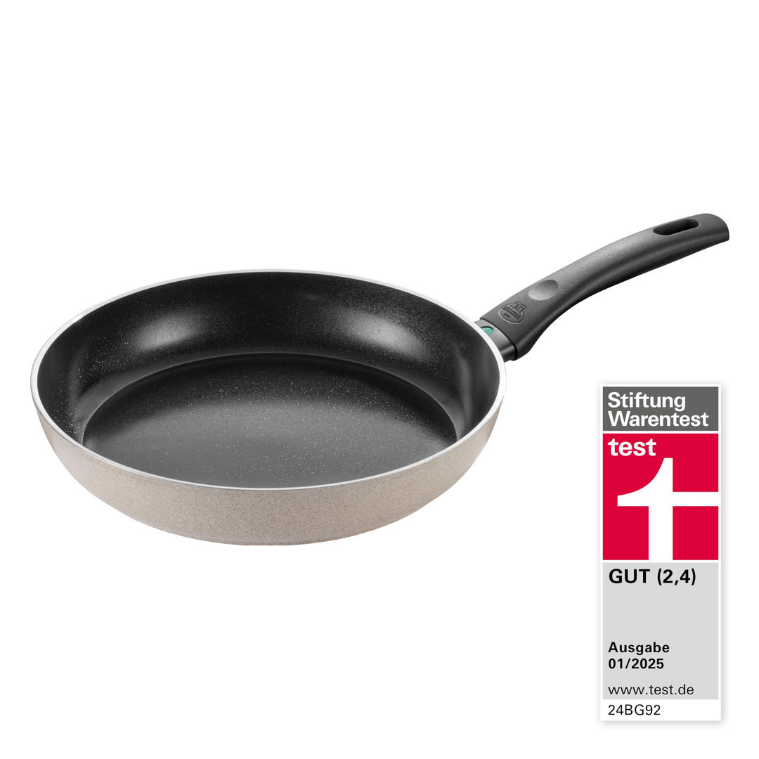 BALLARINI Ledro Bratpfanne, 28 cm, Aluminium, Induktionsgeeignet, Keramik-Antihaftbeschichtung, Ther
