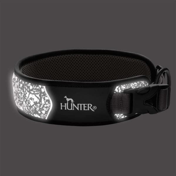 HUNTER Halsung Divo Reflect S, rot/grau Rot S, Rot S