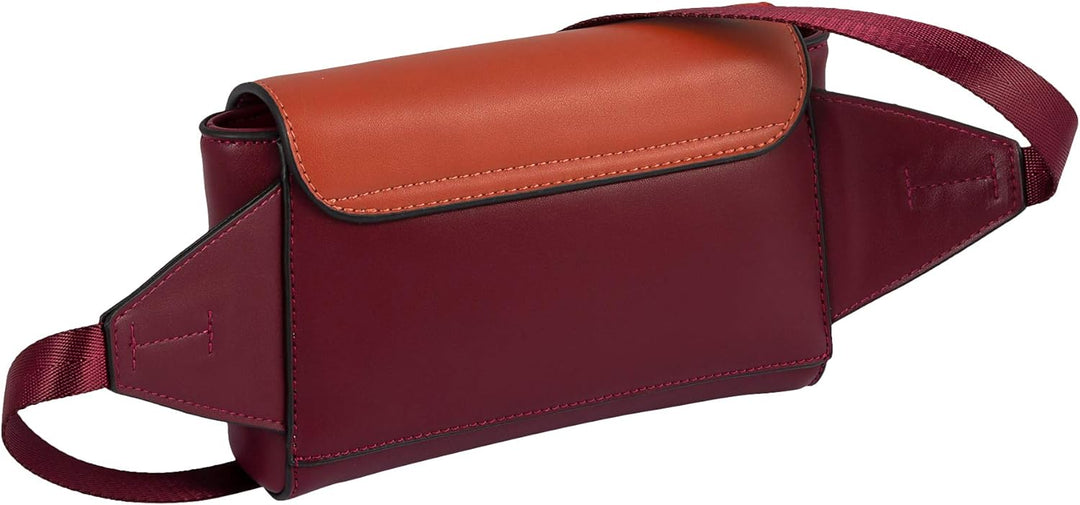 TOM TAILOR Damen Henrietta Umhängetasche Mehrfarbig Rot, Mehrfarbig Rot