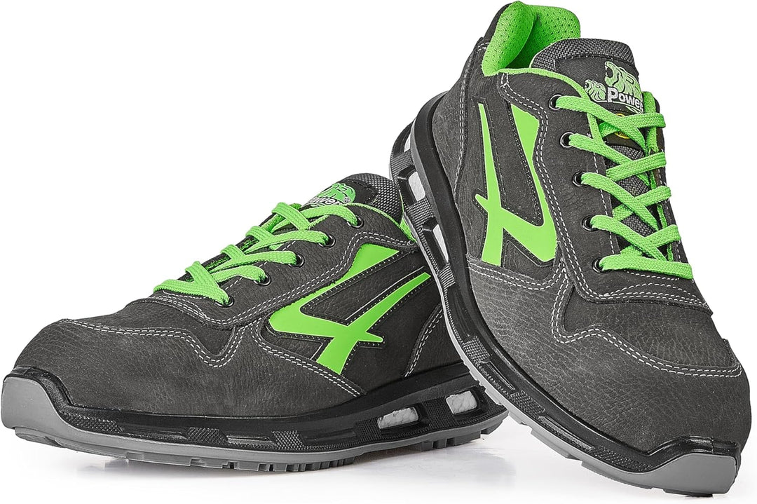 U-Power Red Lion Yoda, Unisex-Sicherheitsschuhe, leichte, flexible, pannensichere Lederturnschuhe, m