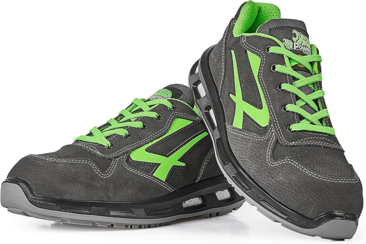 U-Power Red Lion Yoda, Unisex-Sicherheitsschuhe, leichte, flexible, pannensichere Lederturnschuhe, m