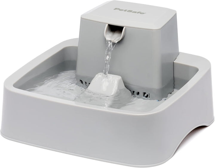 PetSafe 3,7 Liter Trinkbrunnen Drinkwell für Hunde und Katzen, Duales Filtersystem, aus BPA-freiem K