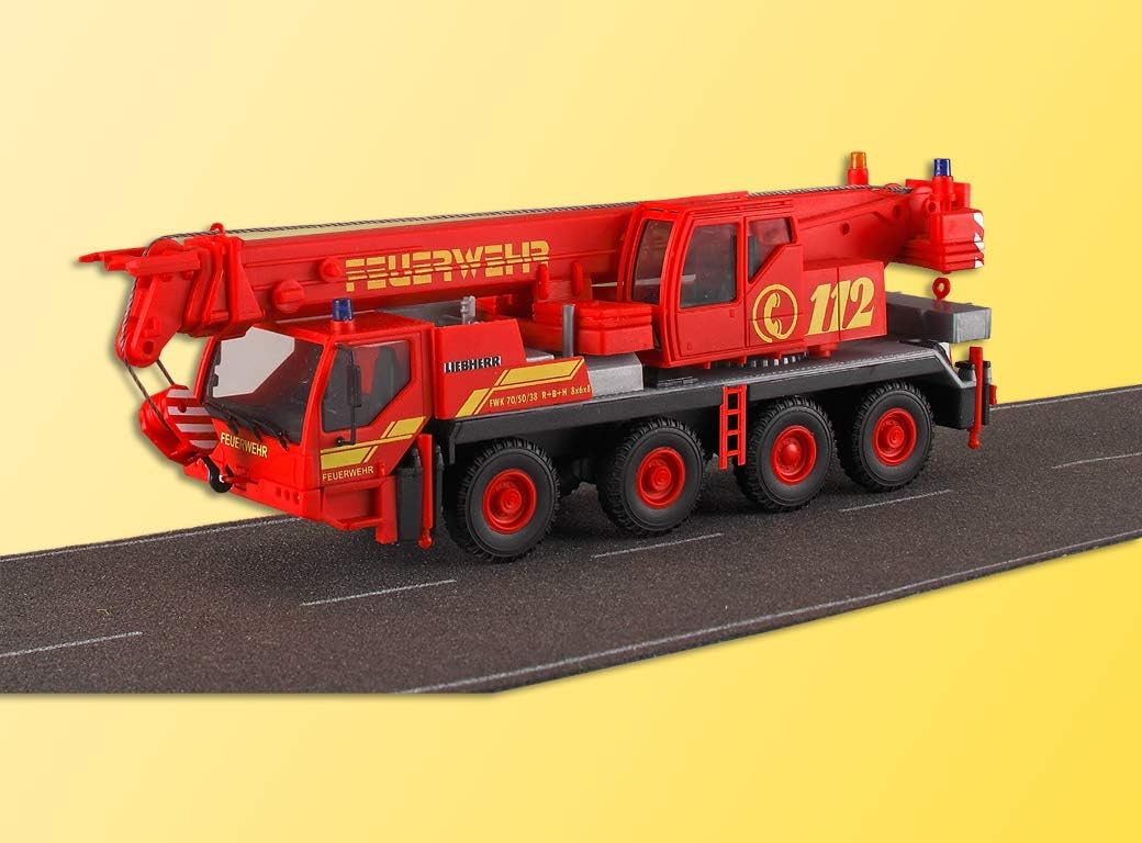 Viessmann 13041 - H0 Feuerwehr Kranwagen Liebherr LTM 1050/4