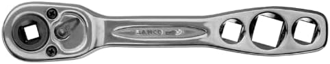 Bahco R6950 Umschaltknarre 160mm, 1/4 inch drive, Mehrfarbig